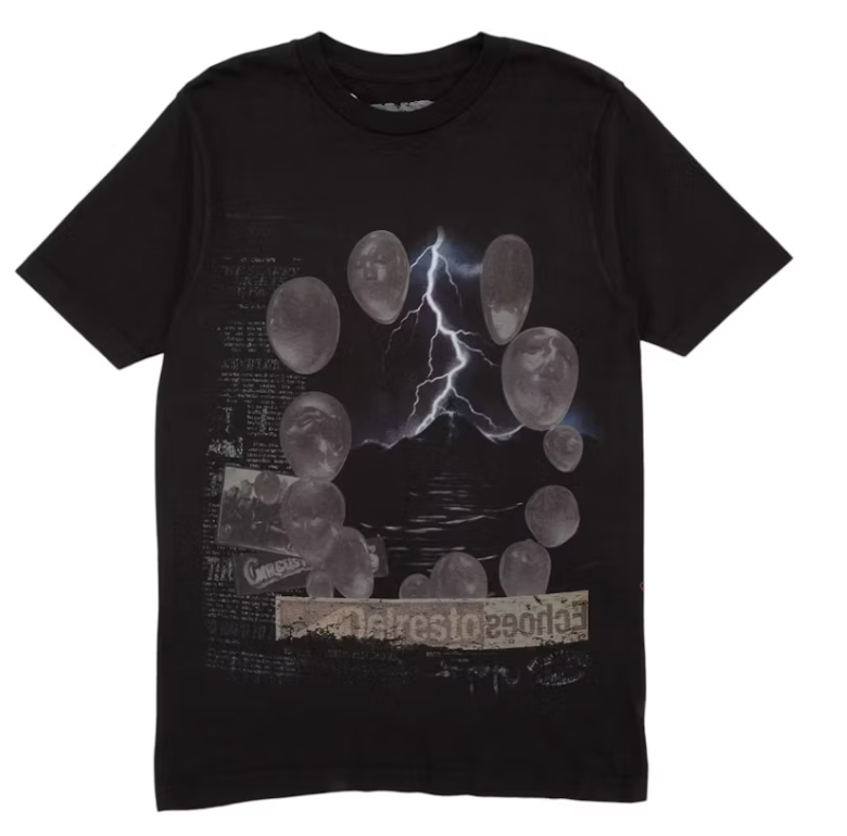 Travis Scott Utopia Echoes Circus Maximus Tee Black