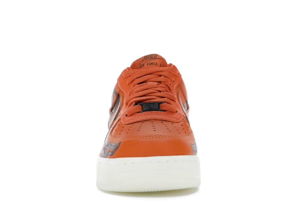 Nike Air Force 1 Low Orange Skeleton Halloween (2020)
