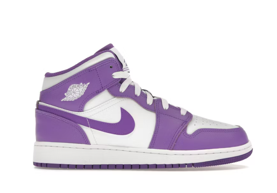 Jordan 1 Mid "Purple Venom" (GS)