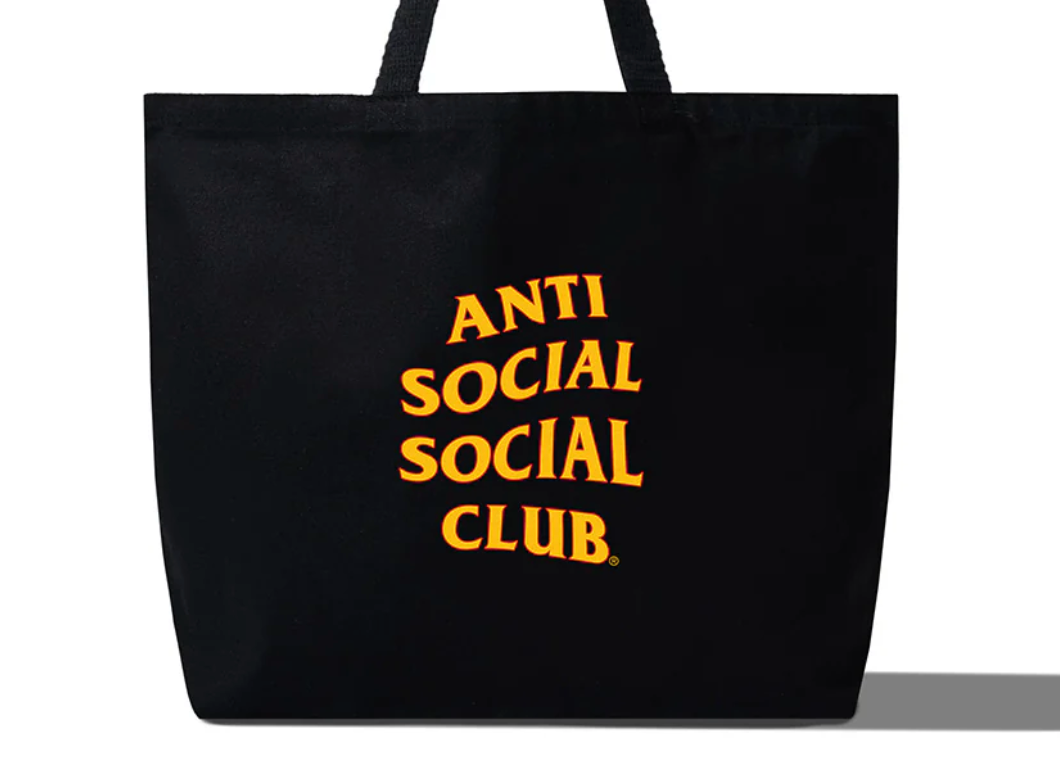 Anti Social Social Club Loaded Tote Bag - Black