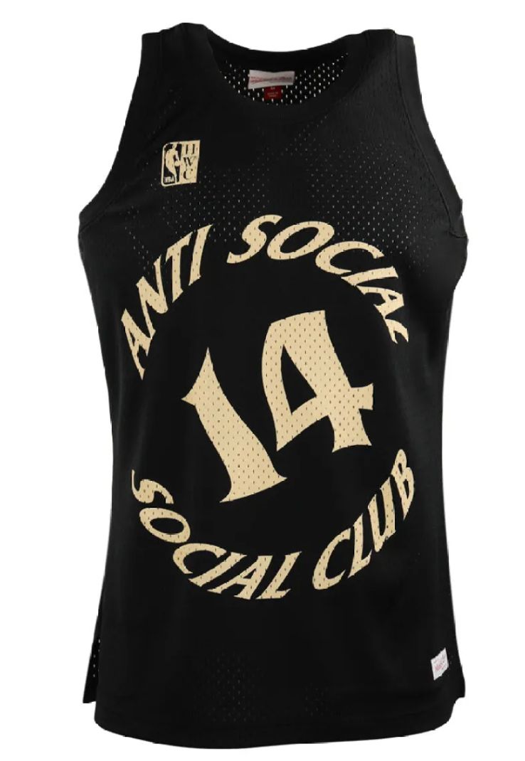 Anti Social Social Club x Mitchell & Ness NBA Logo Collage Jersey