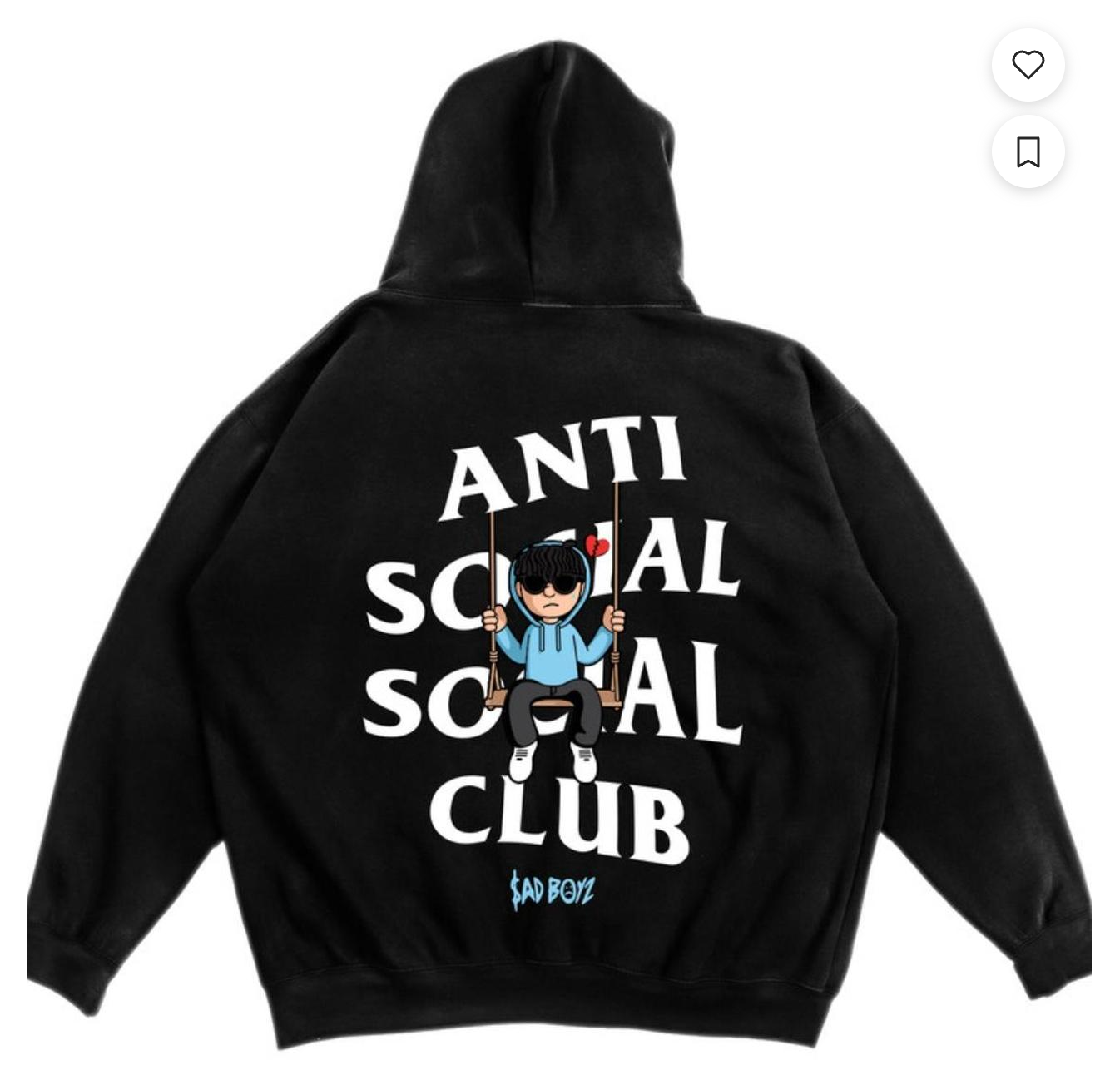 Anti Social Social Club x Sad Boyz Swing Hoodie