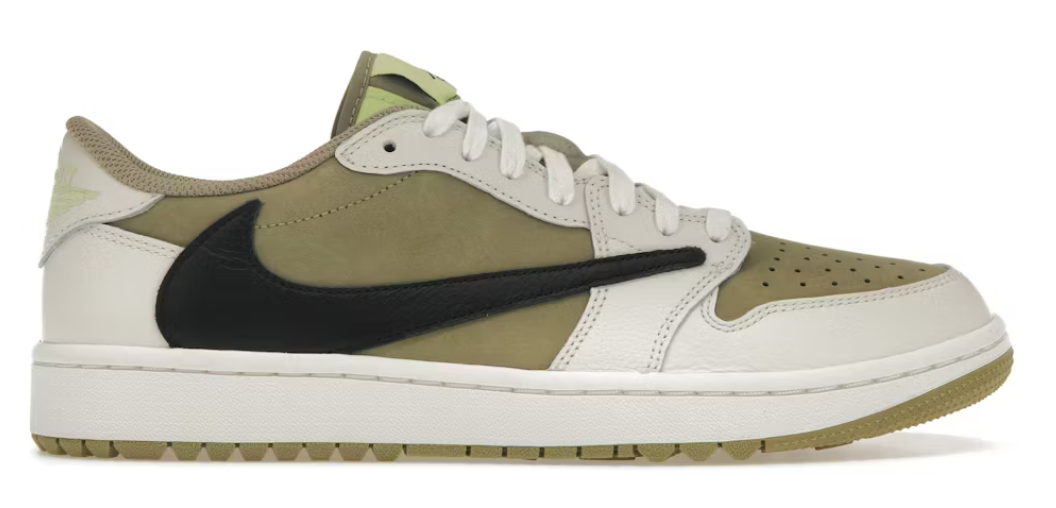 Jordan 1 Retro Low Golf Travis Scott Neutral Olive