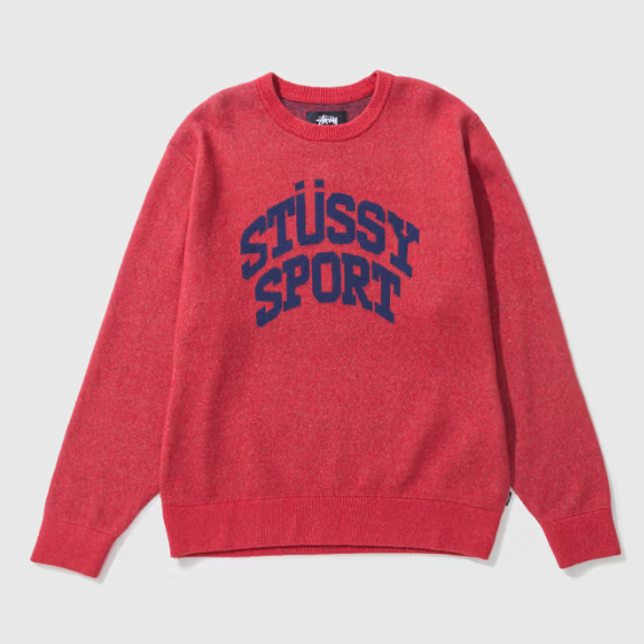 Stussy Sport Sweater "Red"