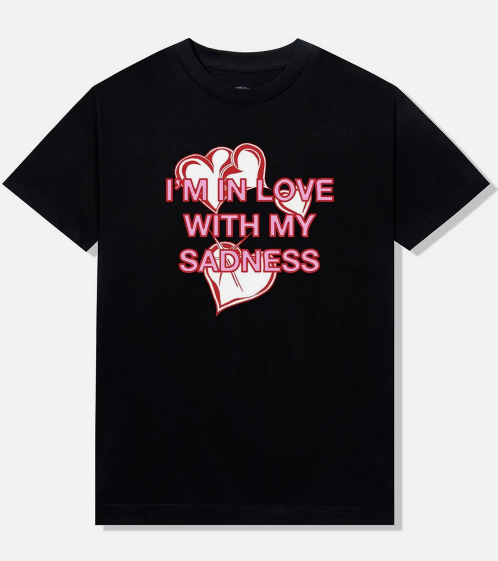 Anti Social Social Club Tee "Valentine Capsule Sadness"