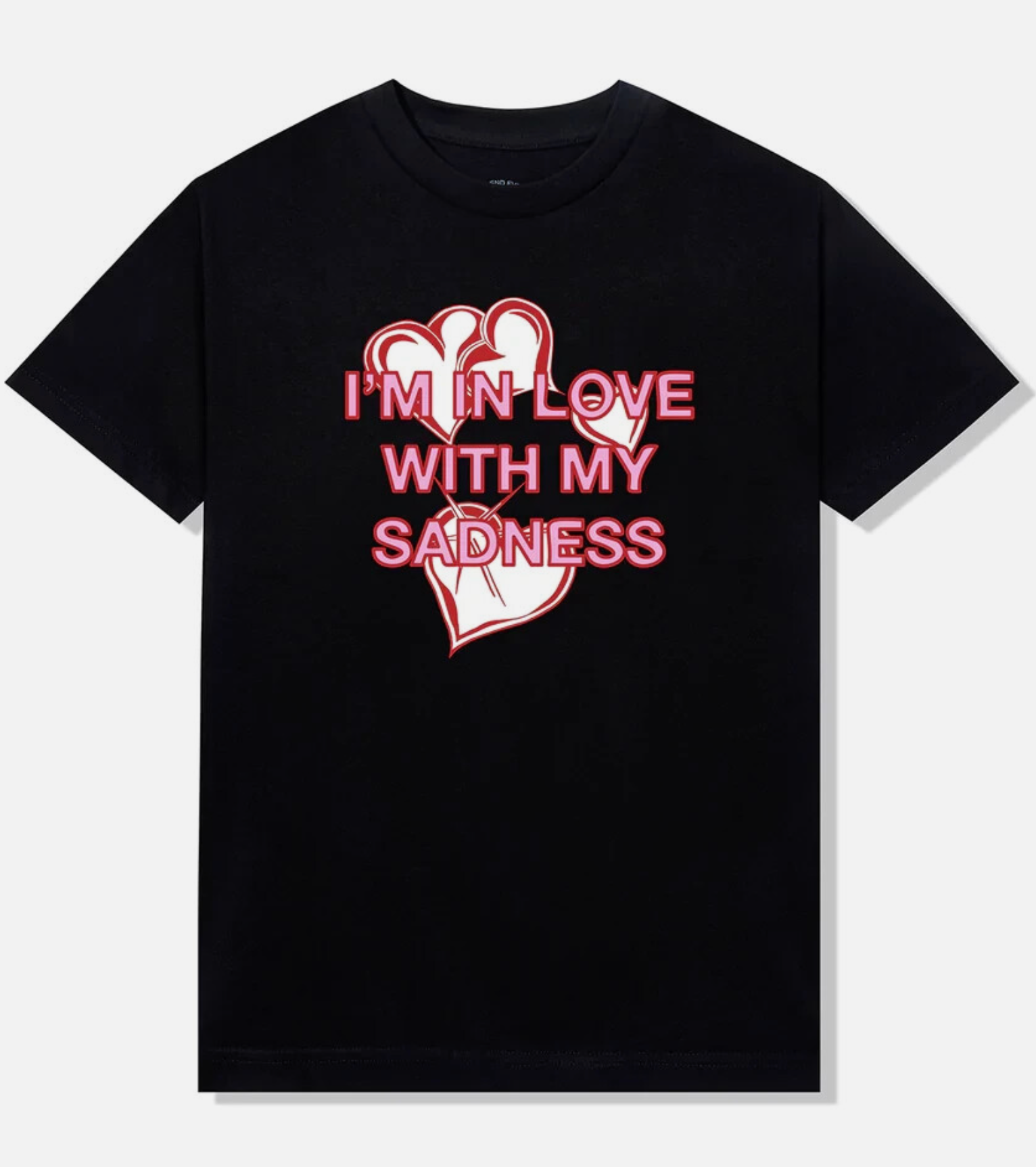 Anti Social Social Club Tee "Valentine Capsule Sadness"