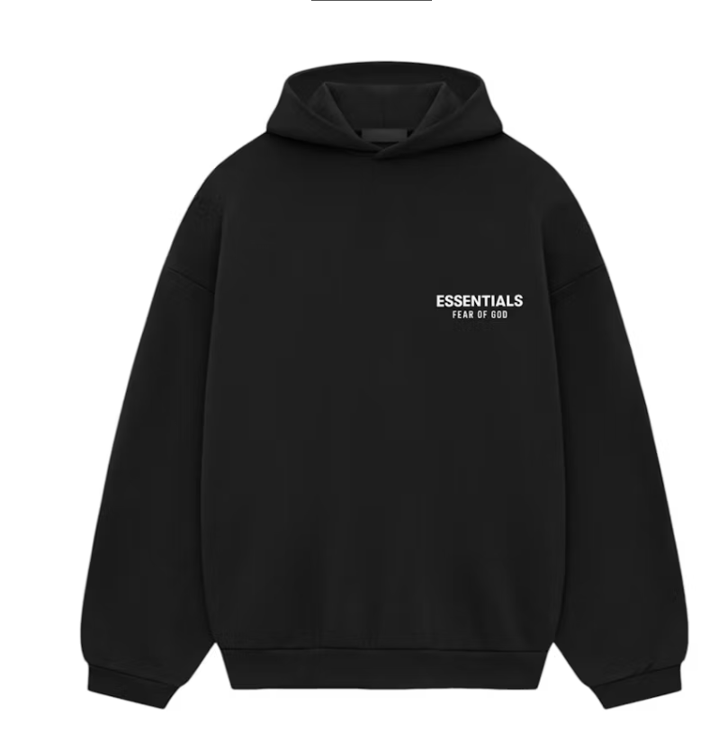 Fear of God Essentials Fleece Hoodie "Black"