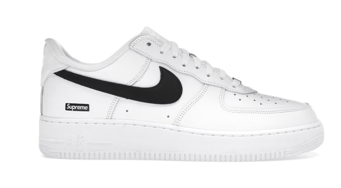 Nike Air Force 1 Low x Supreme "White Black"
