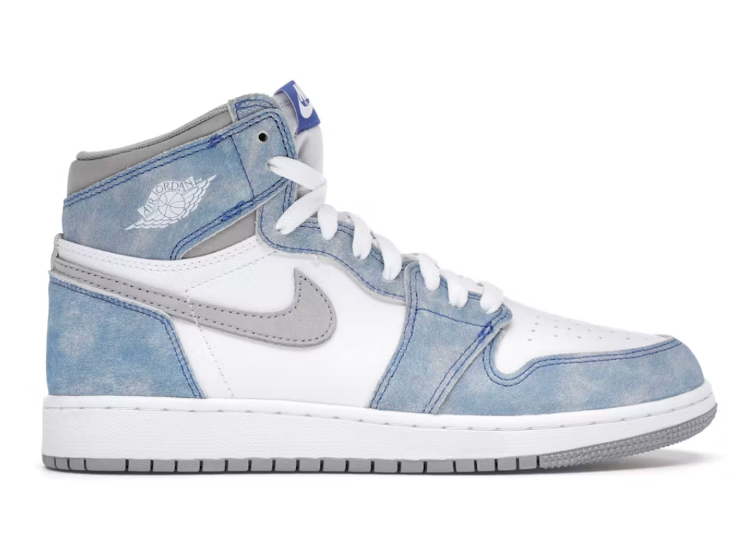 Jordan 1 Retro High "Hyper Royal Smoke Grey" (GS)