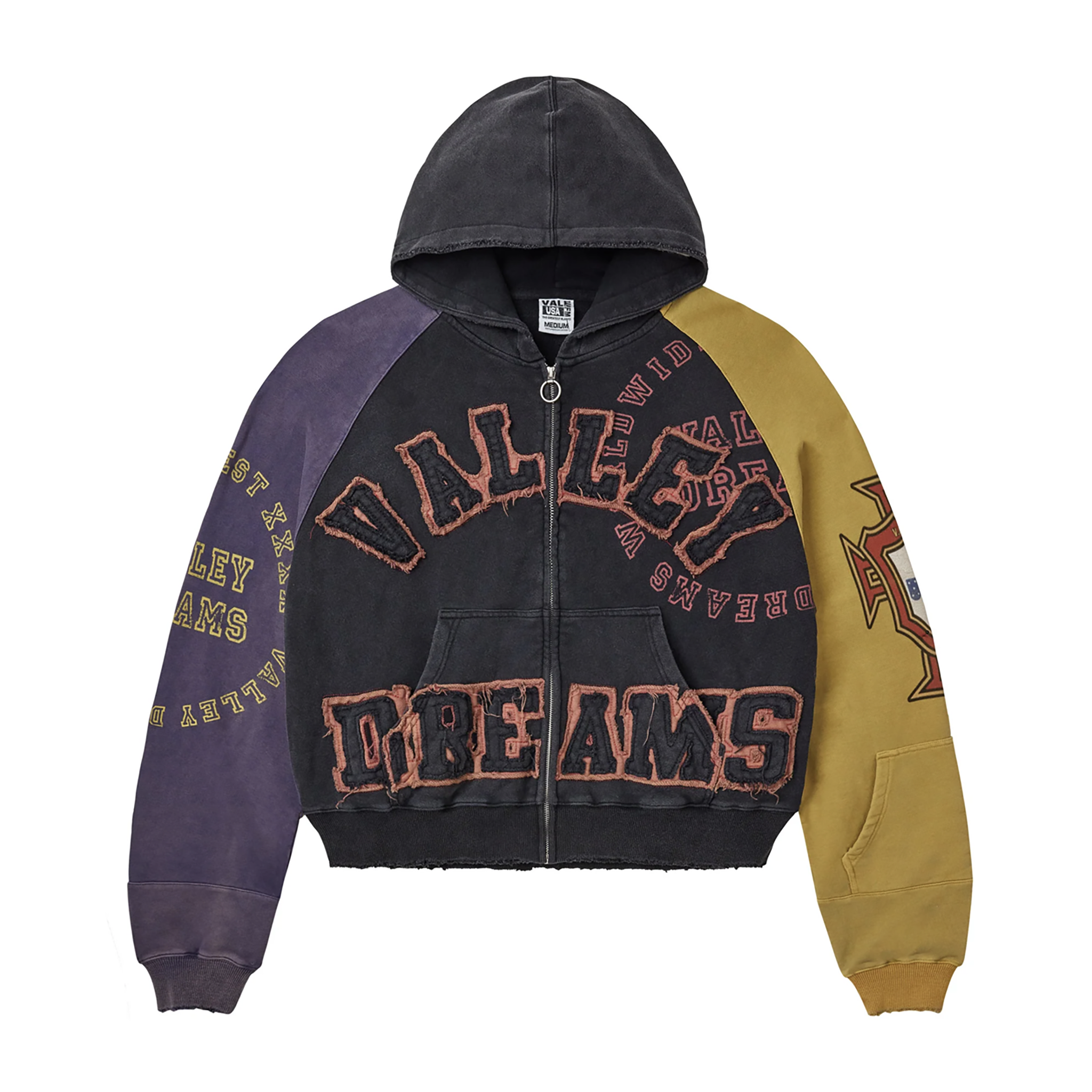 Vale Forever "Crest" Zip Up Hoodie