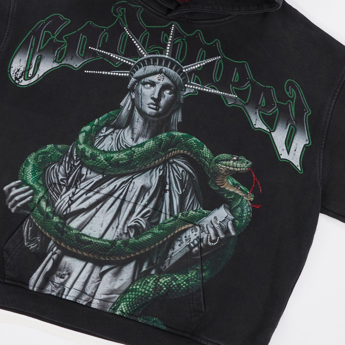 GodSpeed Top 5 Slizzy VVS Hoodie (Black Wash)