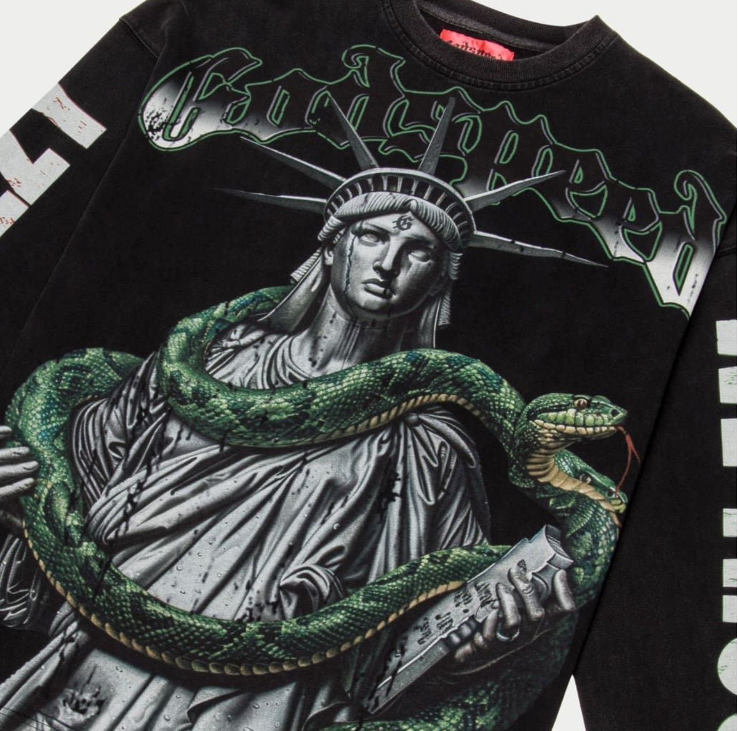 GodSpeed Top 5 Slizzy LS (Black Wash)