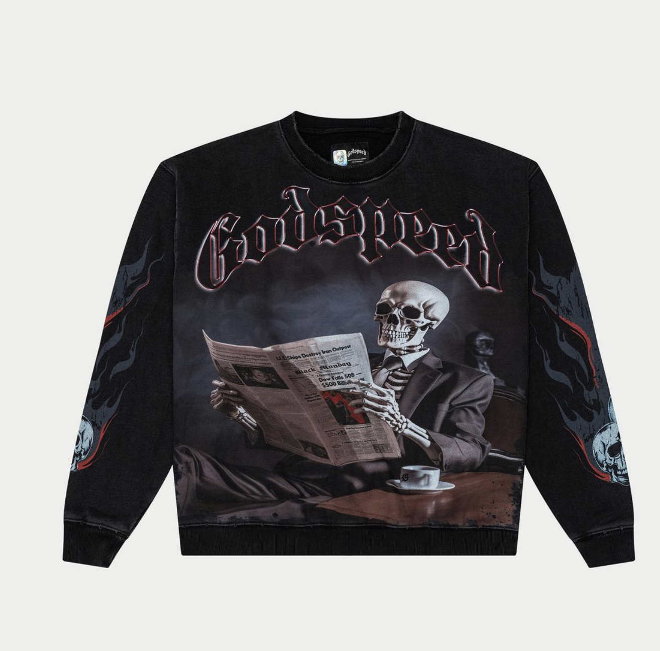 GodSpeed Black Monday Sweatshirt (Black)