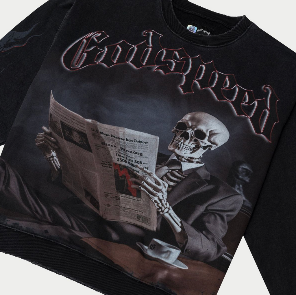 GodSpeed Black Monday Sweatshirt (Black)