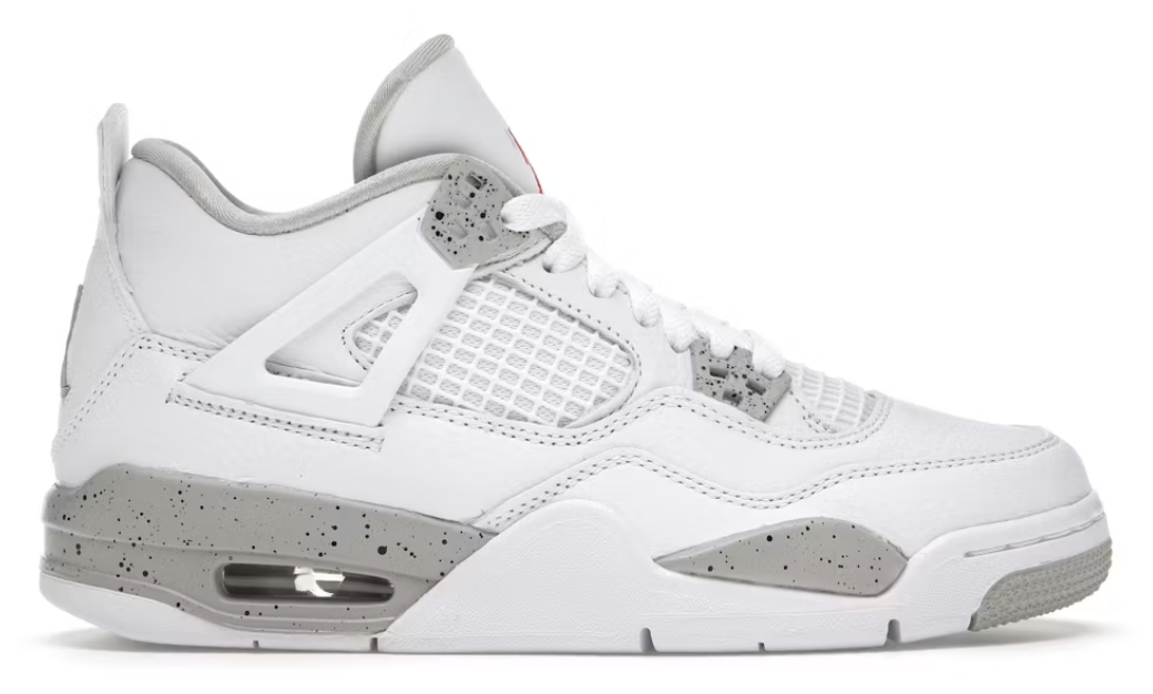 Jordan 4 Retro White Oreo (2021) (GS)