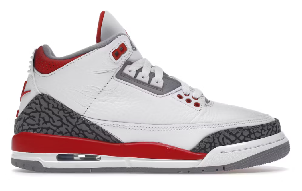 Jordan 3 Retro Fire Red (2022) (GS)