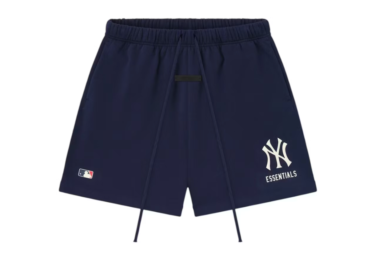Fear of God Essentials Yankees Classic Sweatshort "Midnight Navy"