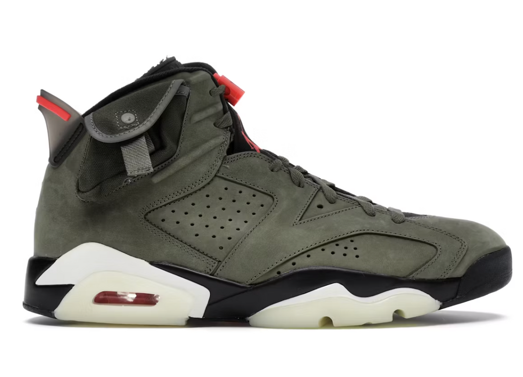 Jordan 6 Retro X Travis Scott "Olive