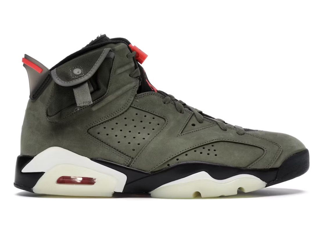 Jordan 6 Retro X Travis Scott "Olive