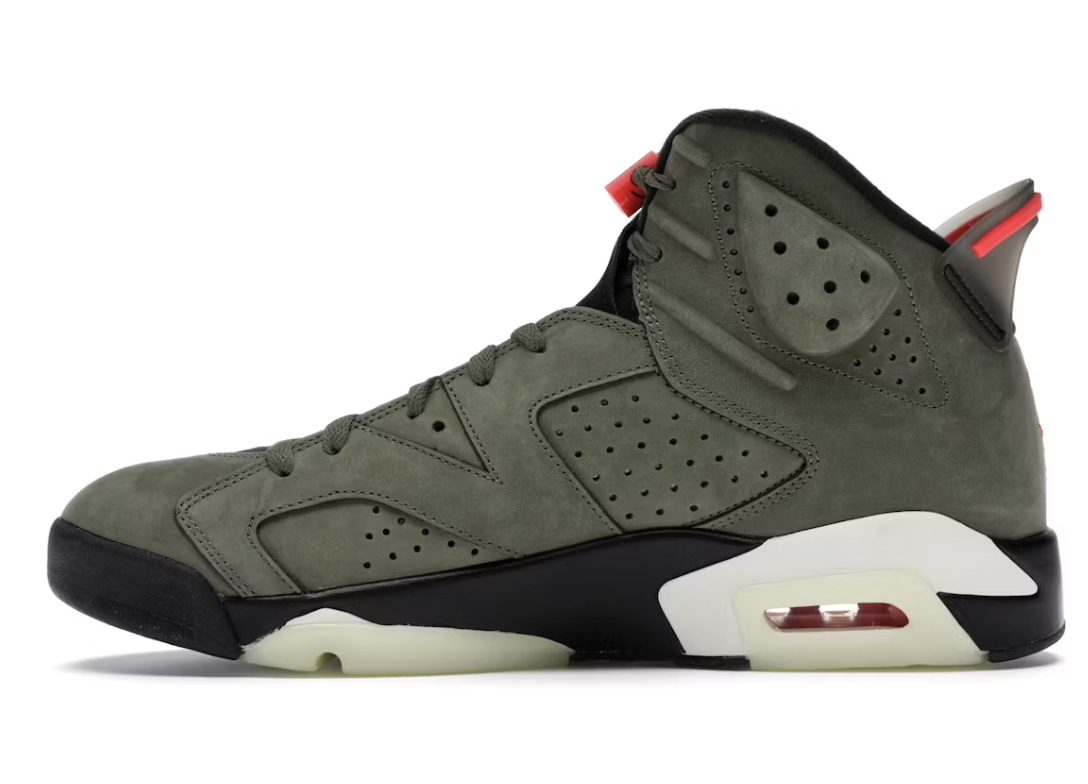 Jordan 6 Retro X Travis Scott "Olive