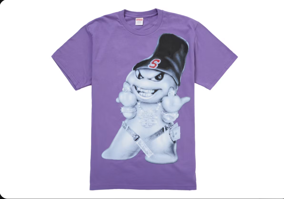 Supreme Snowman Purple Size Medium