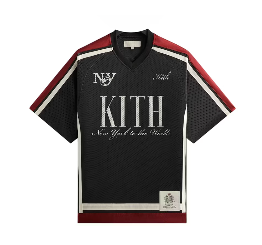 Kith Mesh Leon Jersey "Black"