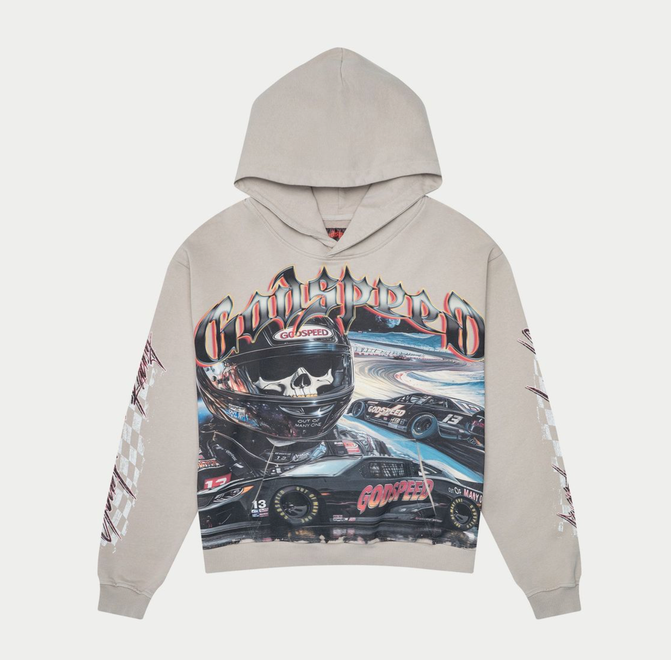 GodSpeed Le Denier Hoodie (Stone Grey)