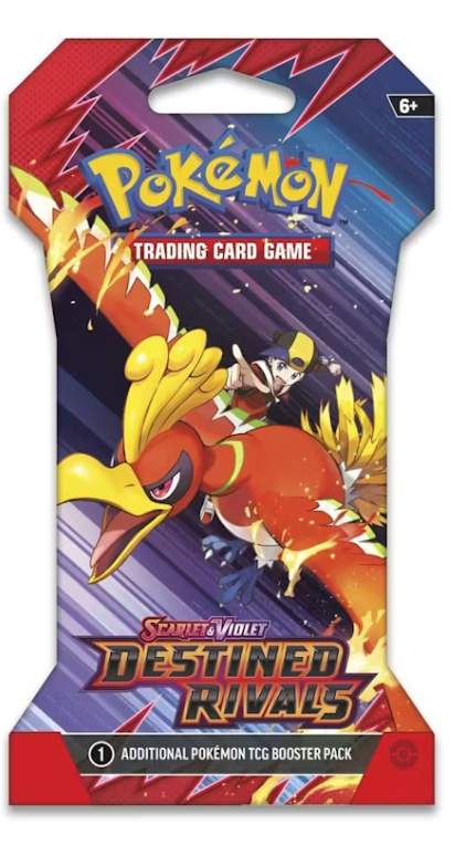2025 Pokémon Scarlet & Violet Destined Rivals Booster Pack (Artwork May Vary)