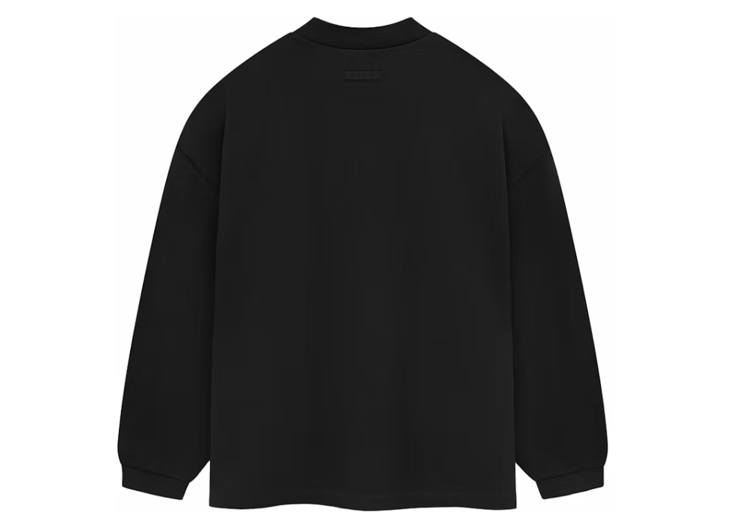 Fear of God Essentials Heavy Jersey Longsleeve Tee "Black"