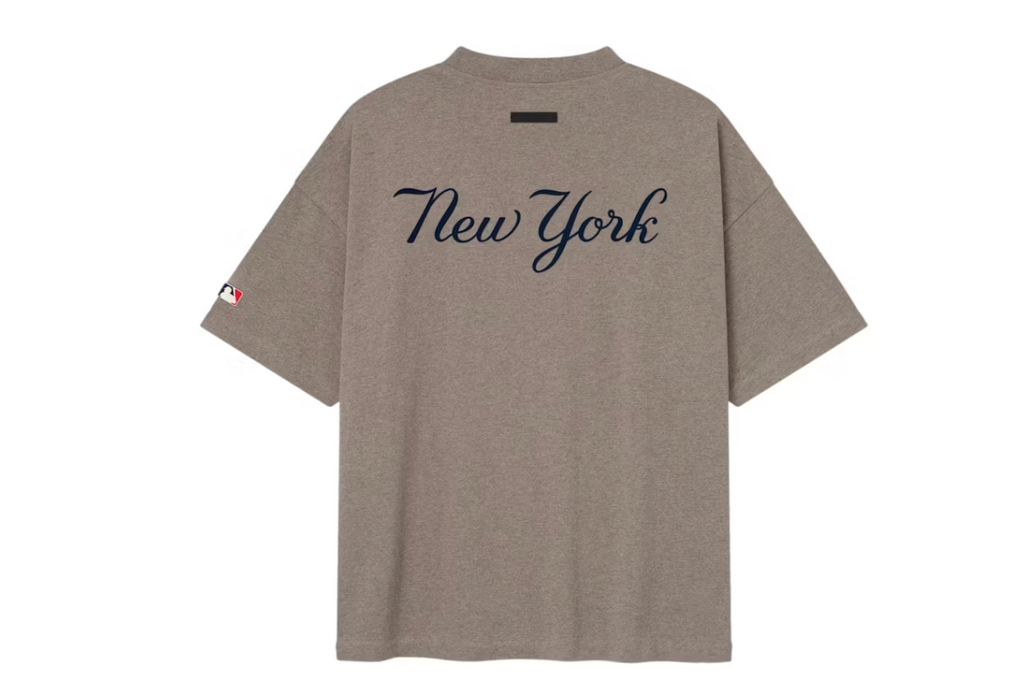 Fear of God Essentials Yankees 90's Tee "Homestead Heather"