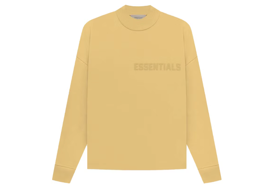 Fear of God Essentials LS Tee "Light Tuscan"