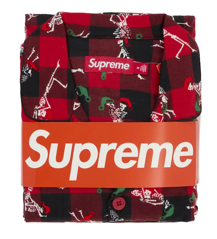 Supreme Hanes Holiday Pajama Set