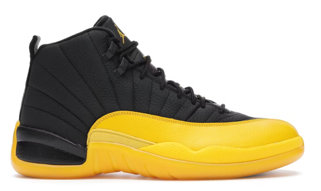 Jordan 12 Retro "Black University Gold"