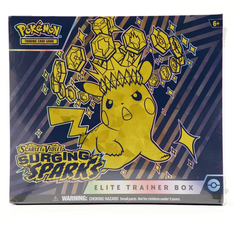 Pokémon Scarlet & Violet Surging Sparks Elite Trainer Box