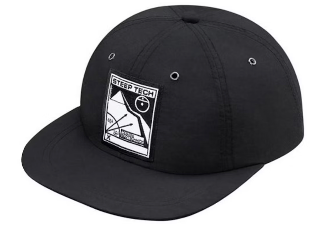 Supreme The North Face Steep Tech 6 Panel Black
