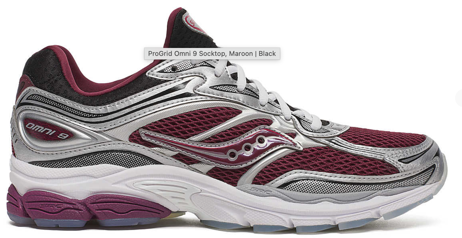 Saucony Progrid omni 9 "Maroon" (Men's)