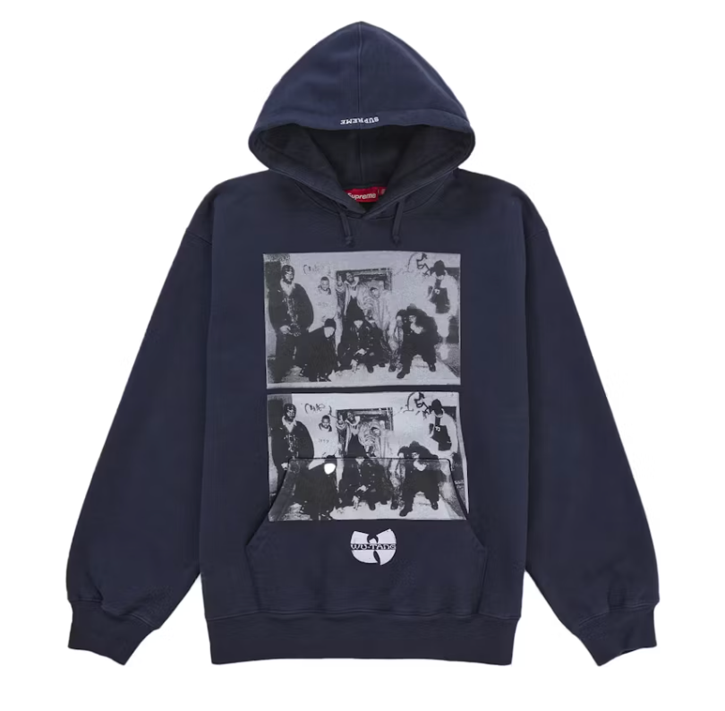 Supreme Wu-Tang Clan Hooded Sweatshirt "Navy"
