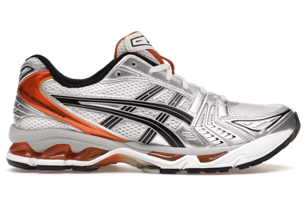 ASICS Gel-Kayano 14 "White Piquant Orange"