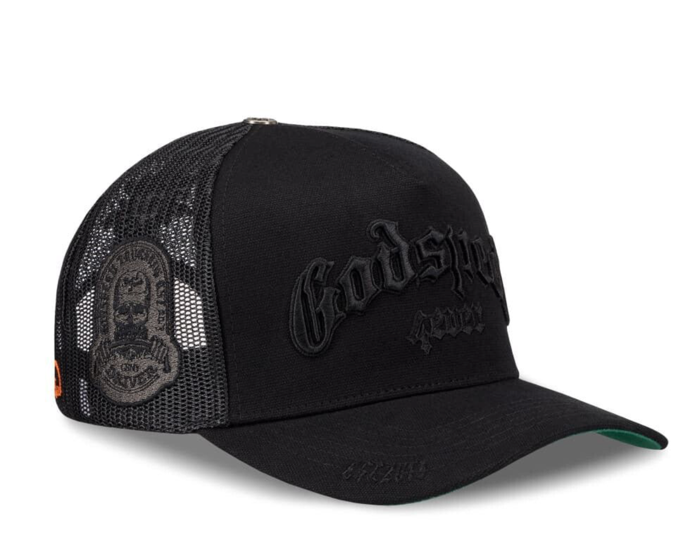 GodSpeed GS Forever Trucker Hat Vanta Black