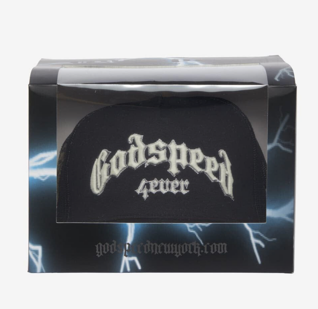 GodSpeed GS Forever Trucker Hat Vanta Black