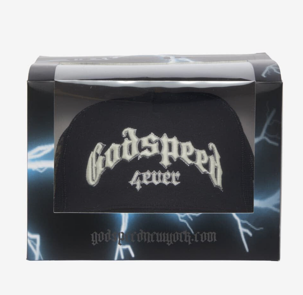 GodSpeed GS Forever Trucker Hat Vanta Black