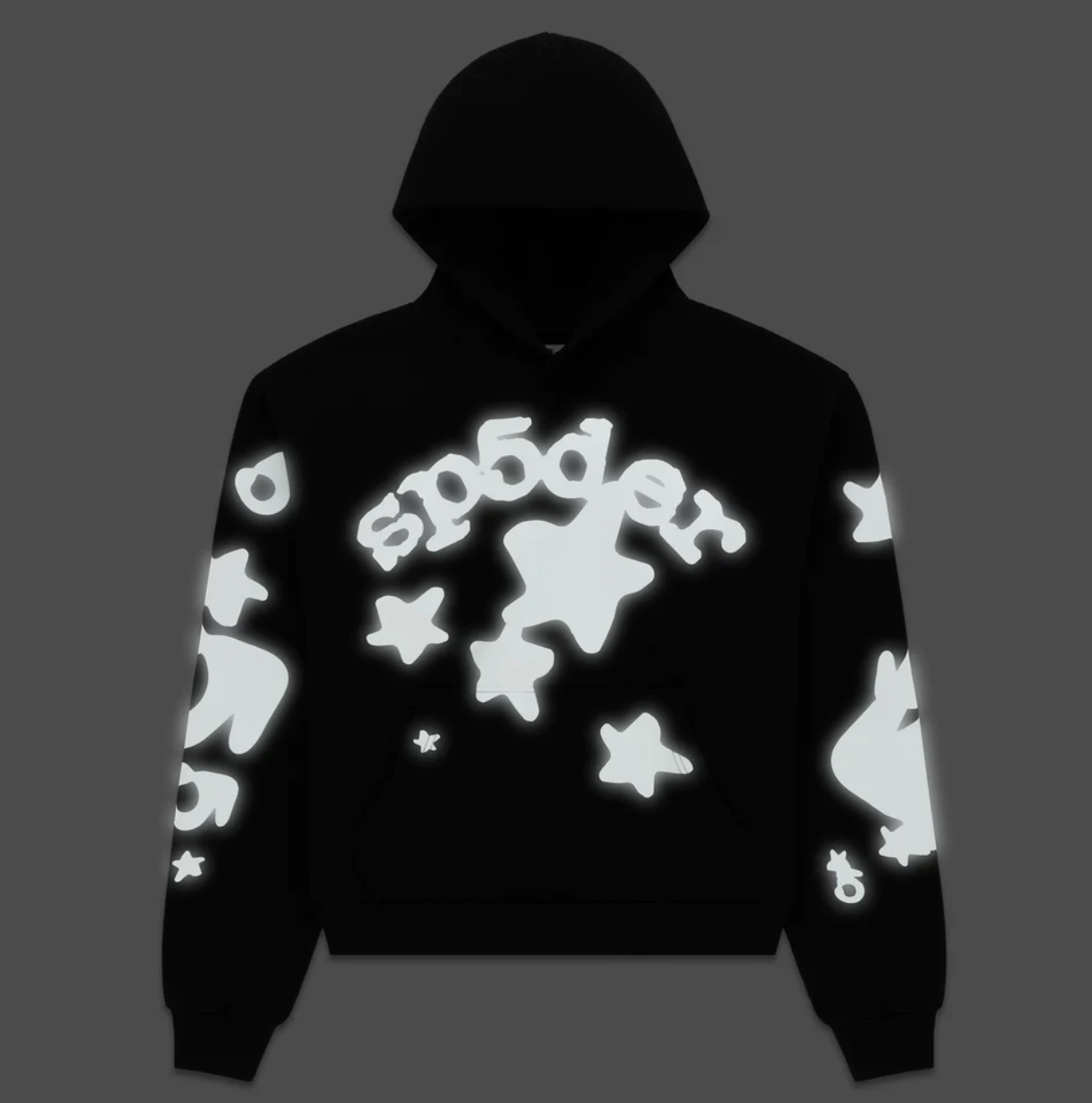 Sp5der Reflective Beluga Hoodie