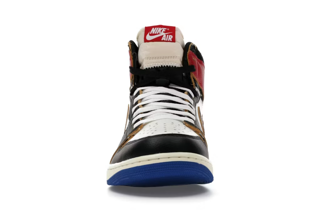 Jordan 1 Retro High OG SP Fragment x Union LA "Varsity Red Sport Royal"