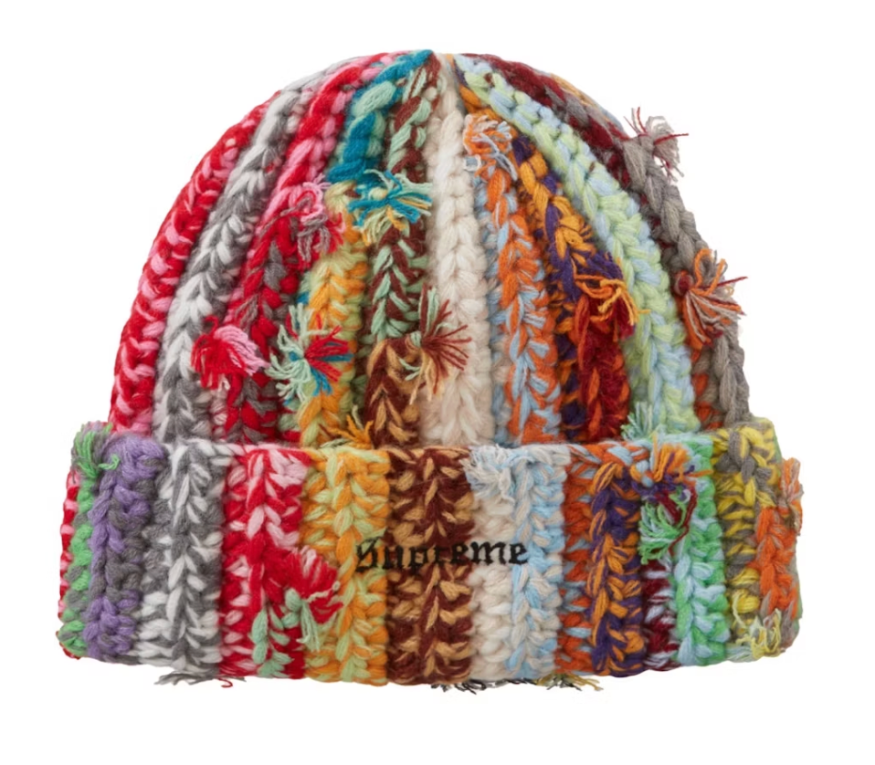 Supreme Hand Tied Beanie "Multicolor"