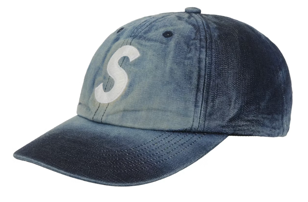 Supreme Cordura Denim S Logo 6-Panel "Denim"