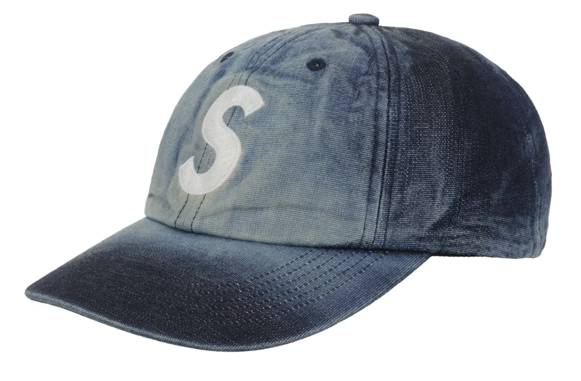 Supreme Cordura Denim S Logo 6-Panel "Denim"