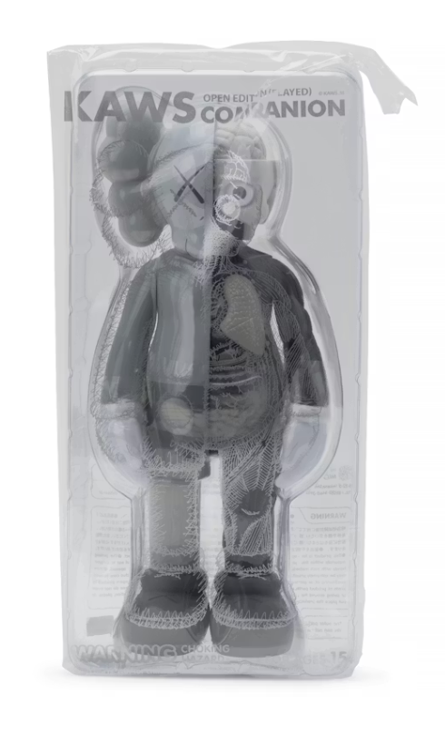 KAWS Companion Flayed Open Edition Vinyl Figure Grey