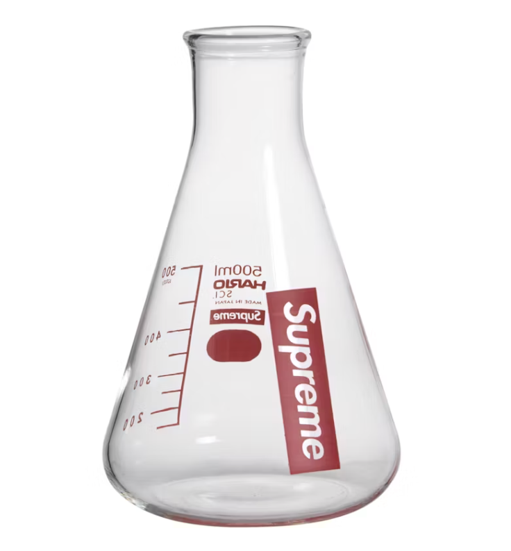 Supreme Hario Erlenmeyer Flask "Clear"