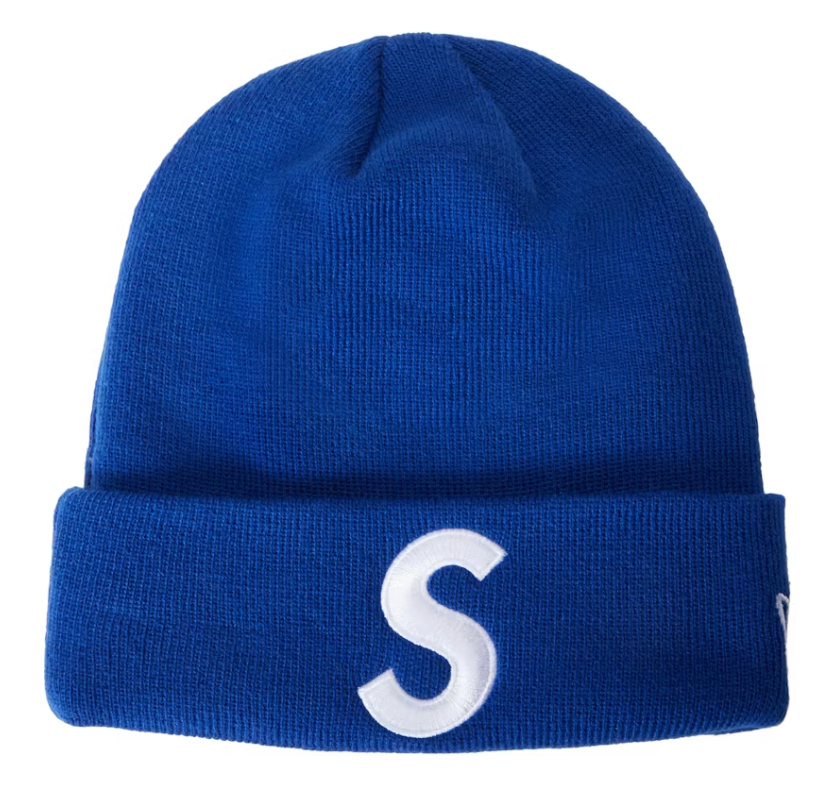 Supreme New Era S Logo Beanie Royal