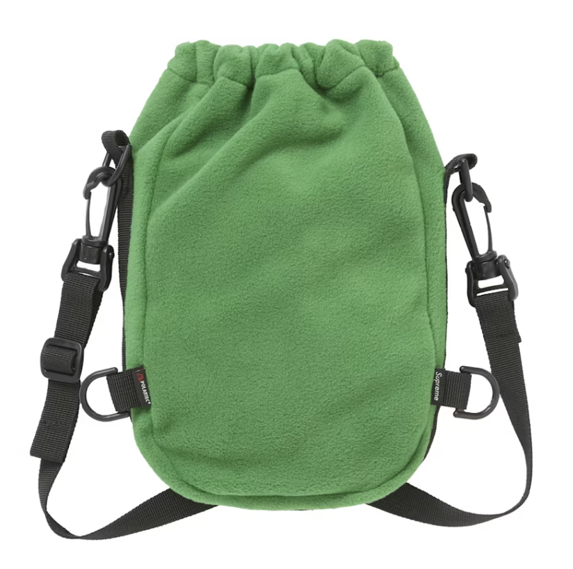Supreme Polartec Sling Bag Green